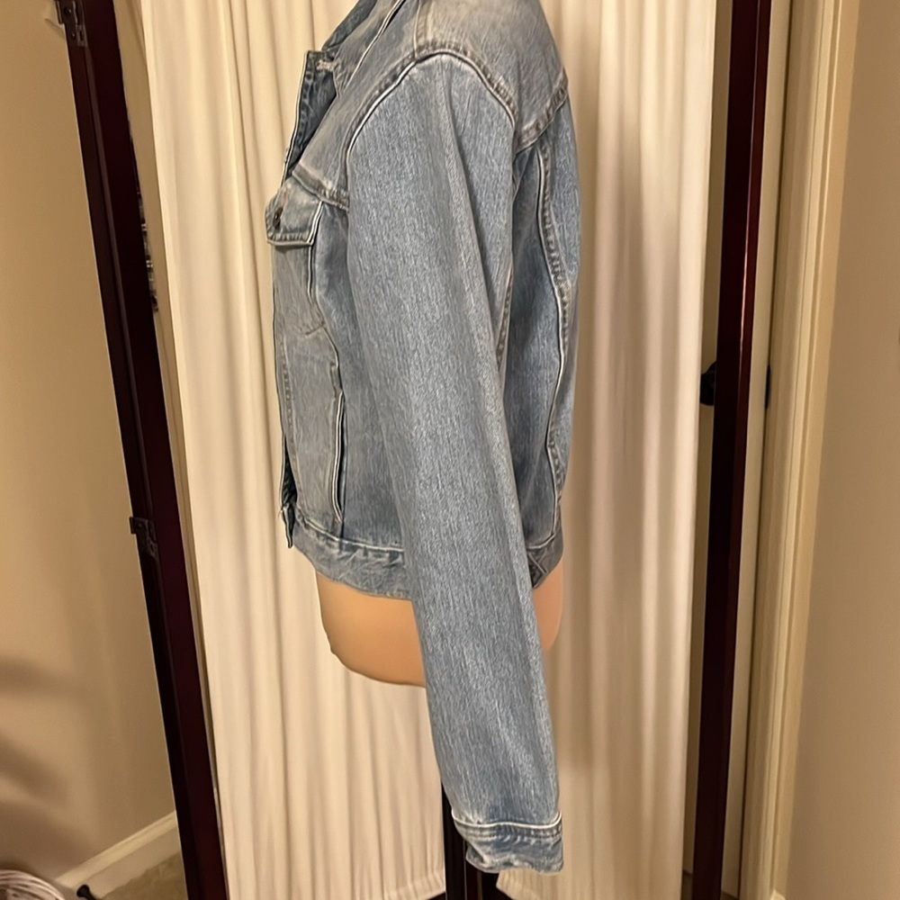 Liz Claiborne vintage denim Jean jacket size small - Picture 5 of 9